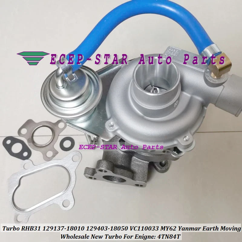 Бесплатная доставка RHB31 VA110021 VA110024 129403-18050 129189-18010 Turbo для промышленного двигателя