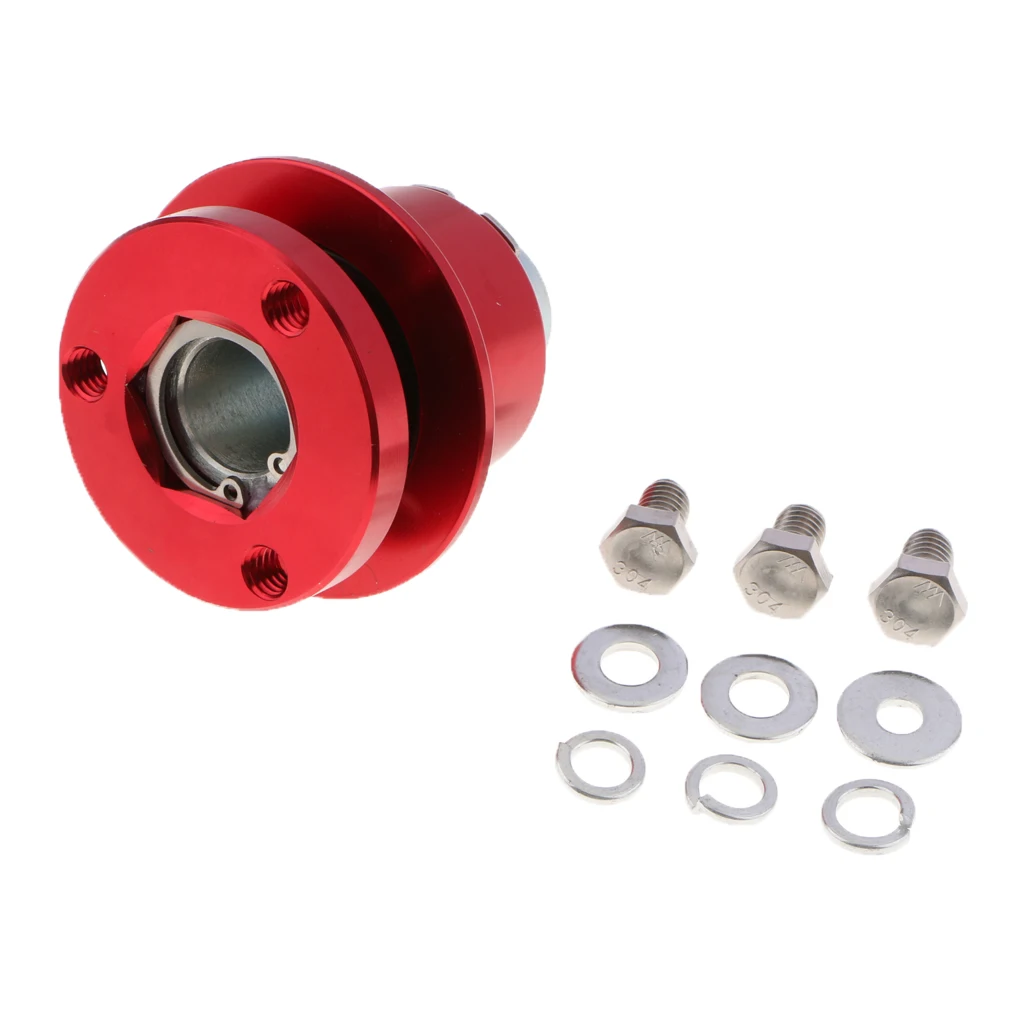 3 отверстия 360 градусов рулевое колесо быстросъемный алюминиевый хаб гоночный