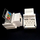 Гнездовой разъем RJ45 Cat6 UTP, сетевой модуль для настенной пластины, бесплатный инструмент, сетевой Ethernet Lan кабель Cat6, соединитель RJ45