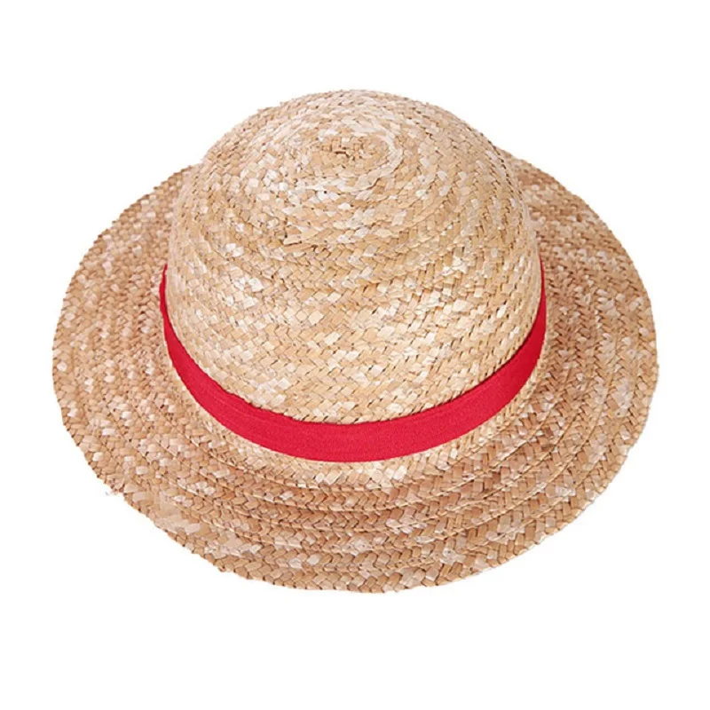 Шляпа Luffy Соломенная женская аксессуар для косплея из аниме цвет на выбор|Шапки