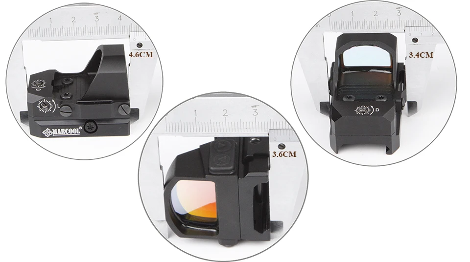 MARCOOL оптика 3MOA Red Dot прицел коллиматор винтовка рефлекторный прицел с вихревой оригинальное качество