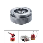 Открытый походный Кемпинг газ переходник для газовой плиты Сплит Тип конвертер для печи разъем автоматическое выключение адаптеры из алюминиевого сплава