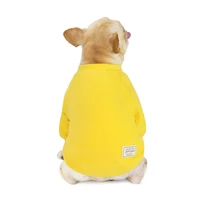 cotton shirt for small dog clothes french bulldog pug teddy corgi 4 seasons bottoming dog outffits pet apparel puppy clothing