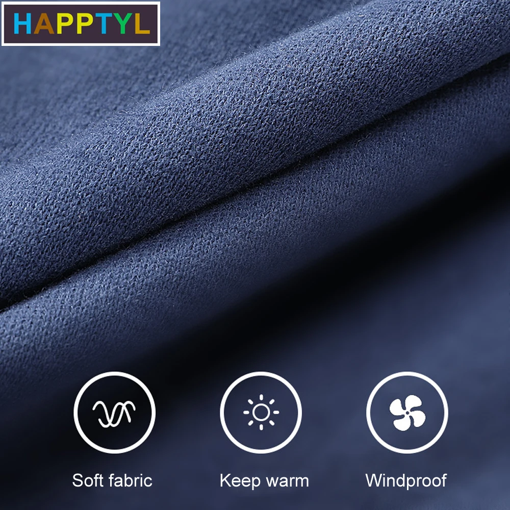 HAPPTYL Зимняя Теплая Лыжная маска флисовая ветрозащитная шапка для спорта на