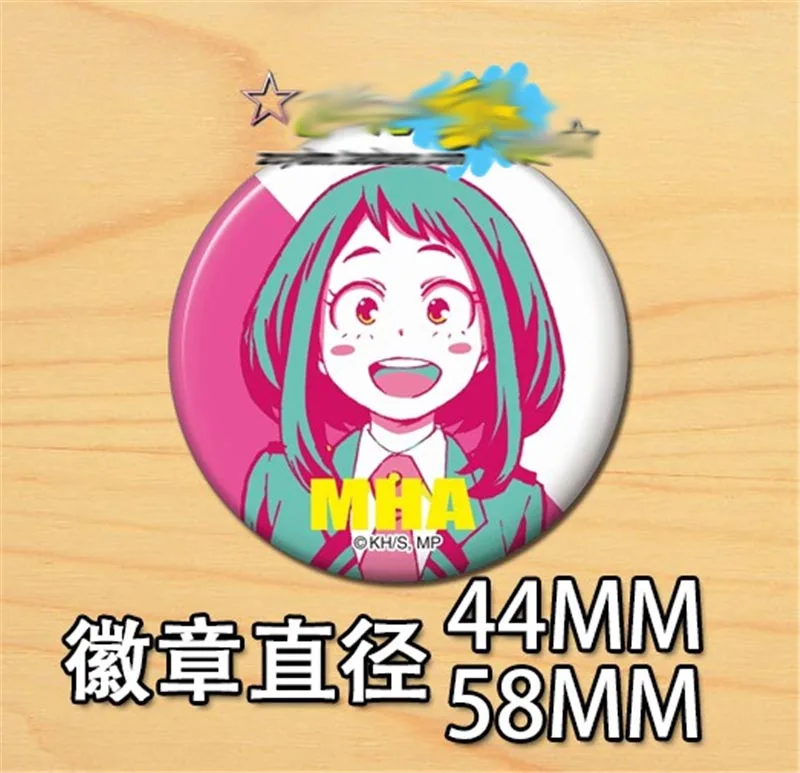 8 шт с героями из мультфильма Мой герой Pin значок косплея брошь Коллекционная