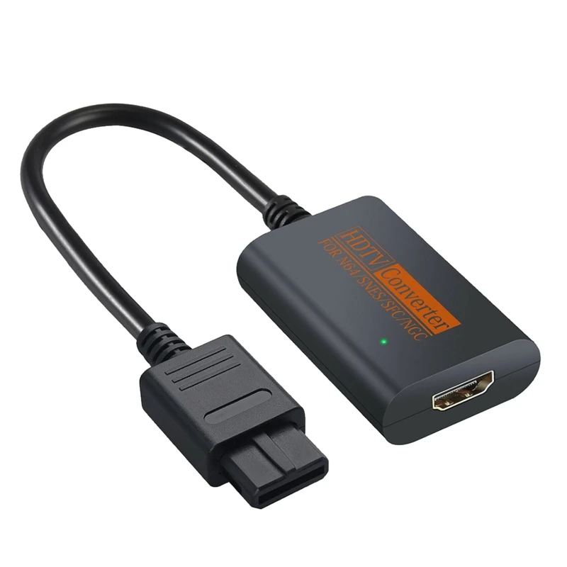 

for NGC/SNES/N64 to HDMI-Compatible Converter Adapter for Nintend 64 for GameCube Plug and Play Full Digital Cable