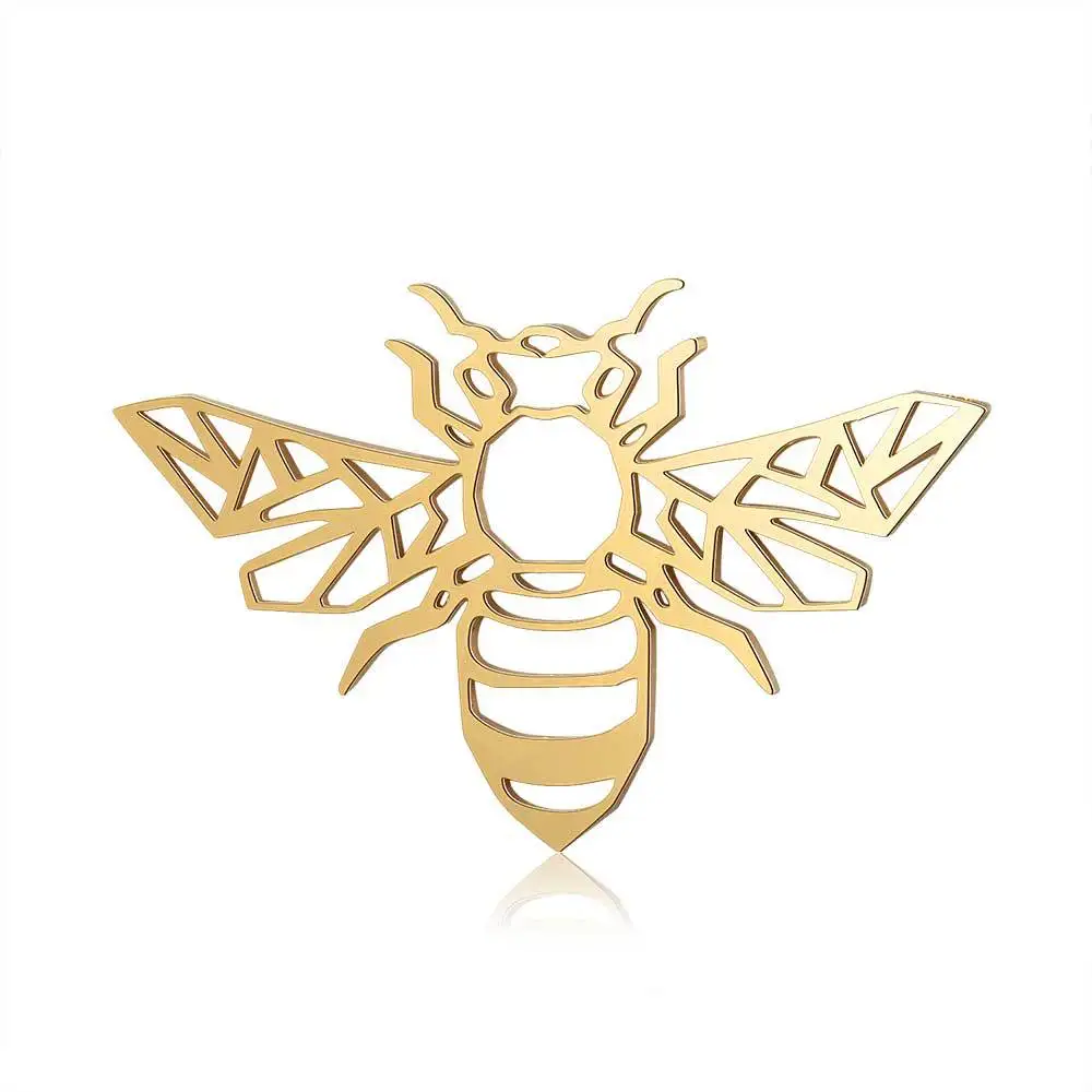 

5 шт./лот Подвеска из нержавеющей стали в виде пчелы, браслет, шармы, «сделай сам», ремесло, изготовление ювелирных изделий, аксессуары для ру...