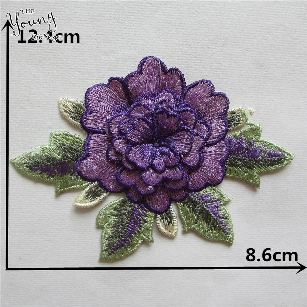 1 шт. Цветочная вышивка для женских аппликаций | Дом и сад