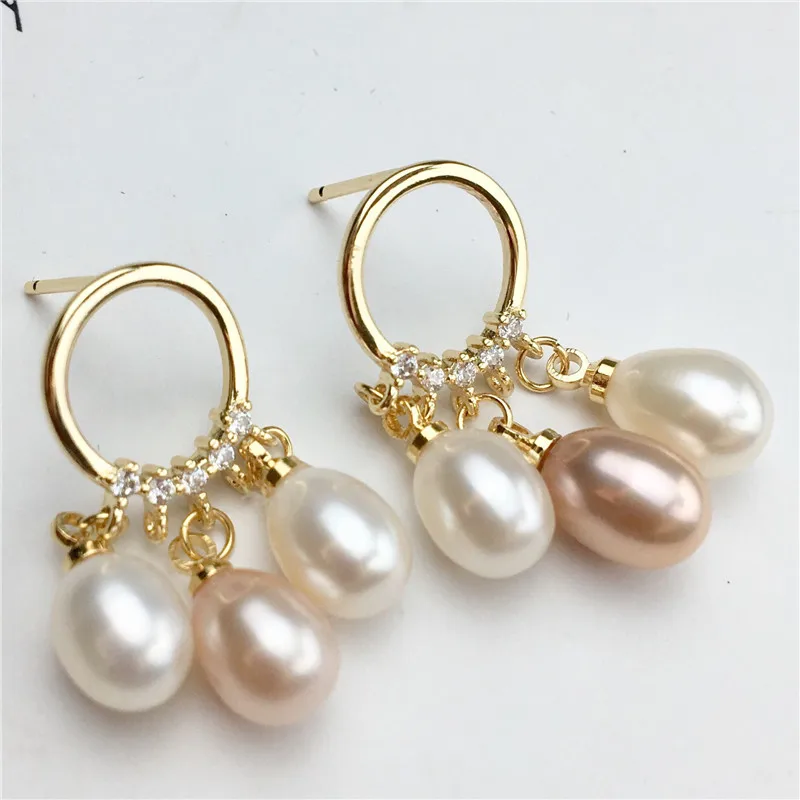 

Красивый настоящий пресноводный жемчуг 5-6 мм жемчужные позолоченные серьги в виде капель с красивые вечерние свадебные женские туфли-лодочки на подарок 10 пар/лот