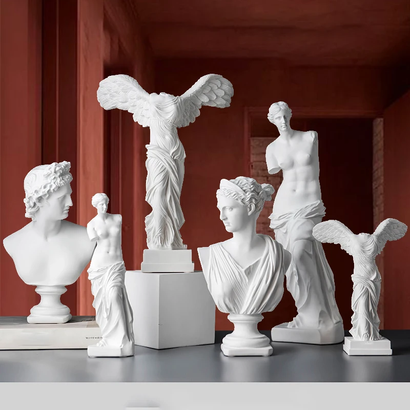 [MGT] Character sculpture hotel decoration living room home porch studio model shopping mall beauty Chen art | Дом и сад