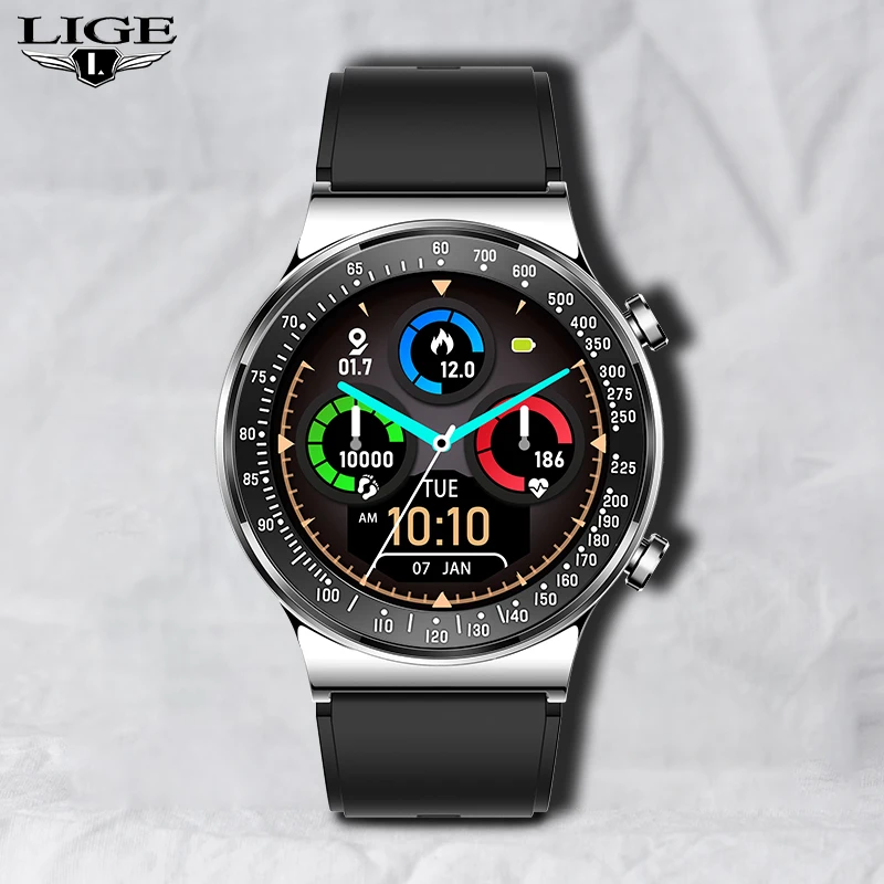 

Роскошные женские Смарт-часы LIGE 2021 Full Touch Bluetooth фитнес-трекер для звонков мужские Смарт-часы дамский браслет для Android IOS