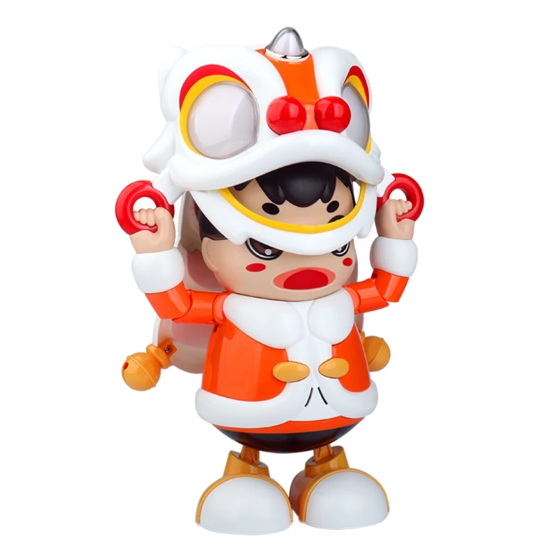 

Cute Gift for Kids&Adults Plastic Toy Kids Game Electric Lion Dance ToyCreative Supplies for Age 3 Kids/Adults
