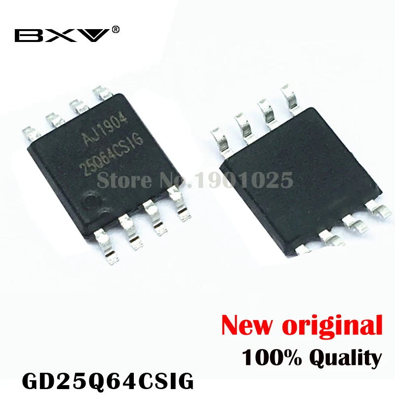 5 шт./лот GD25Q64CSIG 25Q64CSIG лапками углублением SOP-8 SMD