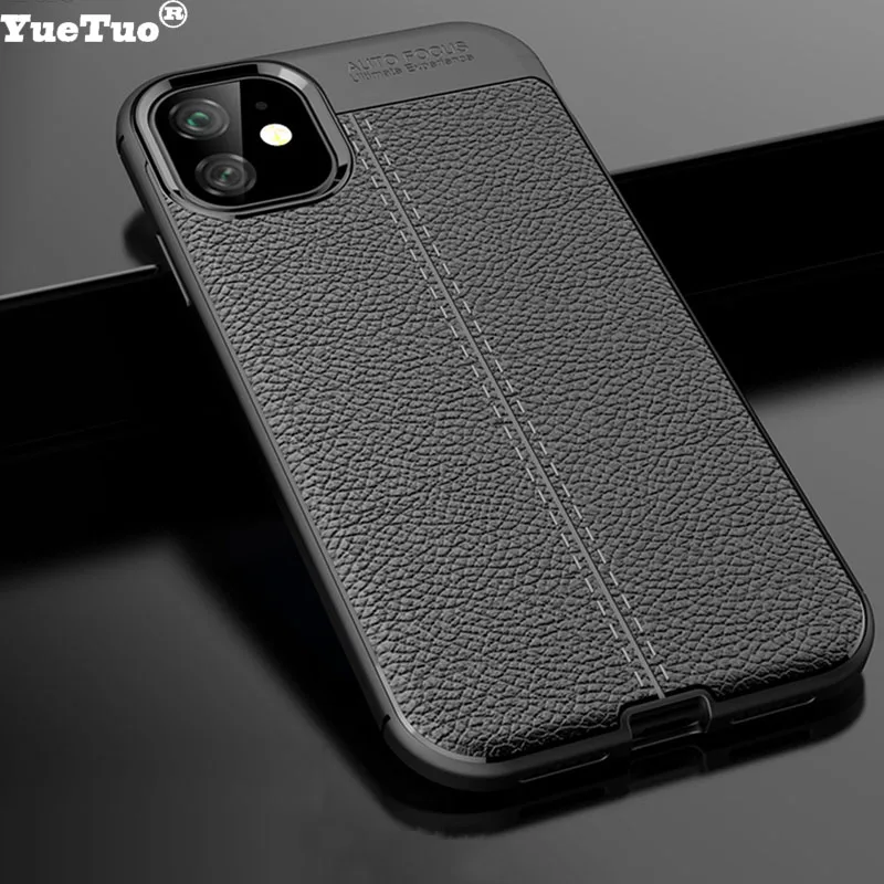 Роскошный ПУ кожа силикон Coque Телефон задняя крышка чехол для iphone 11 pro max 11pro 11max