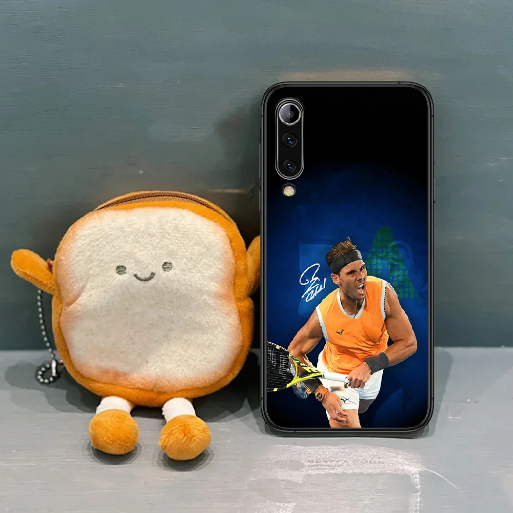 

Tennis Nadal Phone Case Cover Hull For Xiaomi Mi 8 9 10 T note 10 Lite Pro 5G A pocox 2 3 black Funda 3D Hoesjes Trend Shell