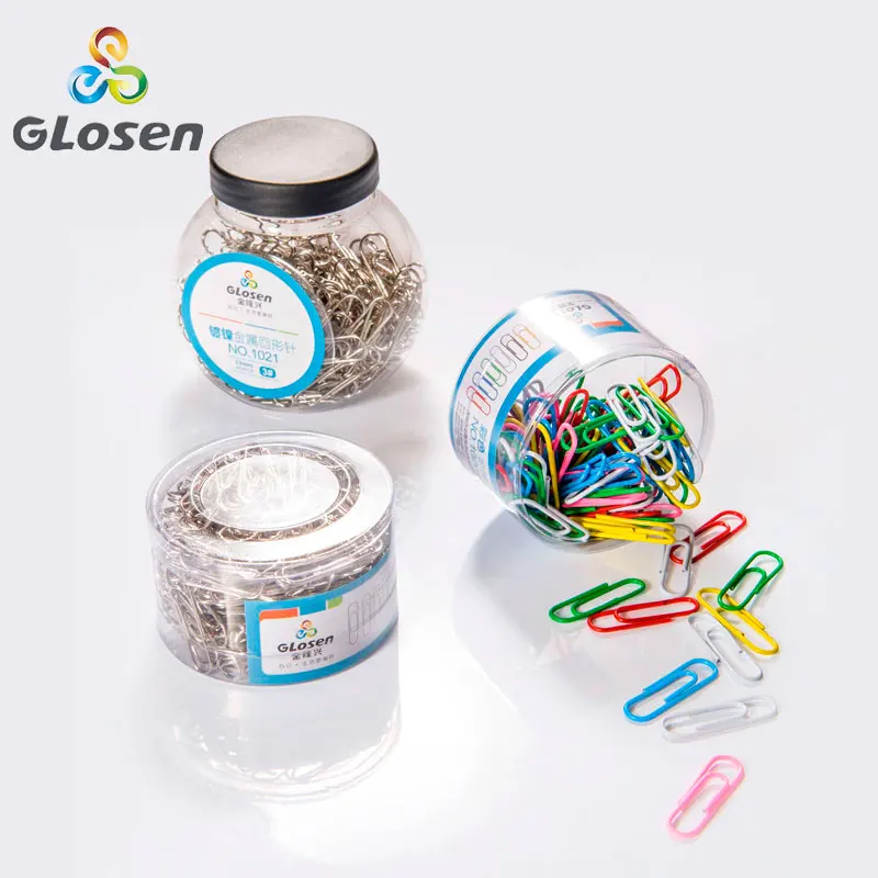 Зажим диспенсер для офиса канцелярские товары металлические зажимы коробка с