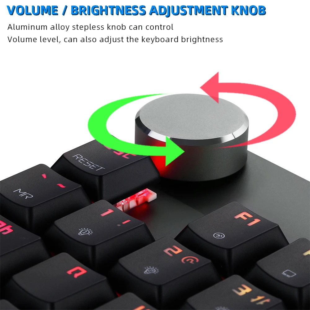 Motospeed GK81 104Key Mechanical Keyboard Wireless Backlit RGB Gaming Keyboards 104 Keys For Computer PC Desktop Laptop