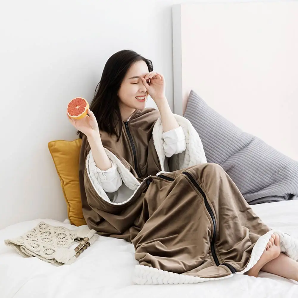 

Papa&Mima WearableThrows Blanket Soft Warm