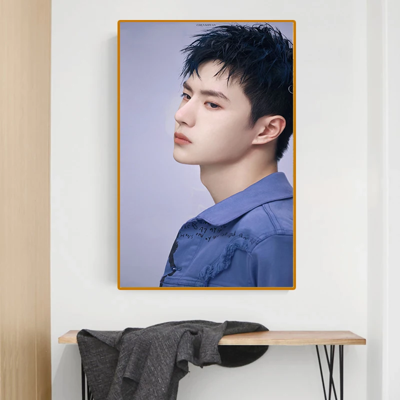 

Handsome Popular Idol Chinese Star Canvas Painting Art Nordic Posters And Prints Wall Pictures For Living Room Decor Frameless