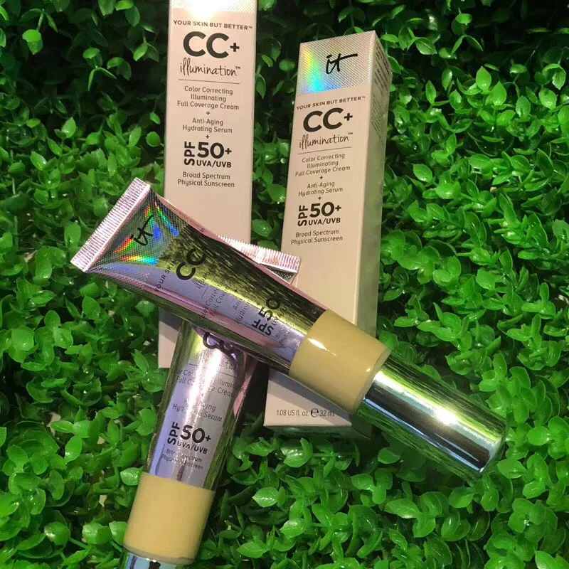 12 шт./лот косметика для вашей кожи но лучше CC + корректирующий цвет с подсветкой