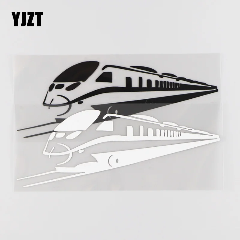 

YJZT 18.5CM*7CM Train Pattern Car Stickers Vinyl Decal Decorate 1A-0084