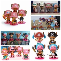 one piece tonytony chopper cosplay 10cm anime figure toys for children doll collectible model figurine decoration toys gift kids