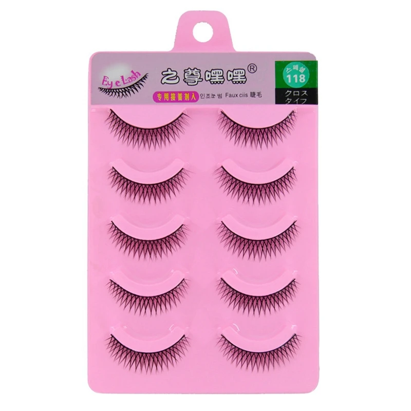 

Накладные ресницы 3D, пять пар, удобные для ношения, ручная работа, натуральная имитация больших завивающих ресниц