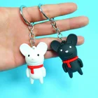 Милый брелок для ключей в виде мультяшной мыши в виде древней крысы подарок для детей