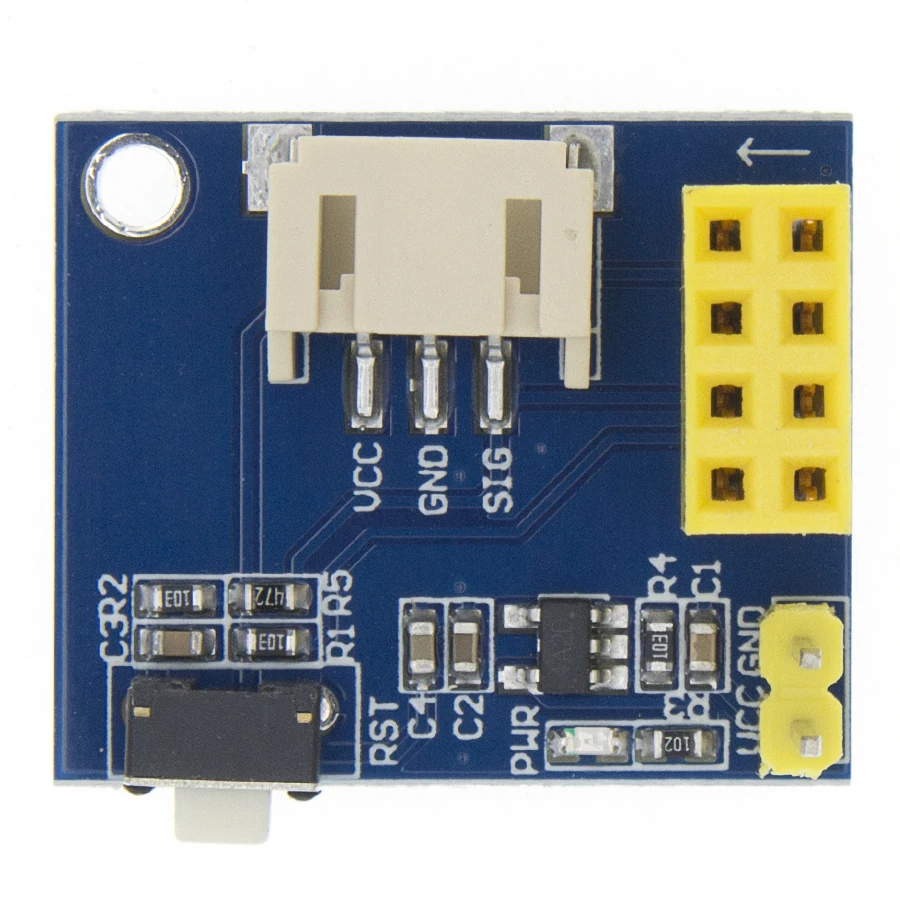 10 шт. ESP8266 ESP 01 WS2812 RGB светодиодный модуль контроллера для IDE световое кольцо Smart