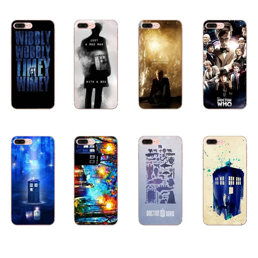 Новый мягкий чехол для телефона из ТПУ Tardis Doctor Who Collage Huawei Mate 9 10 20 P P8 P9 P10 P20 P30 P40 Lite Pro