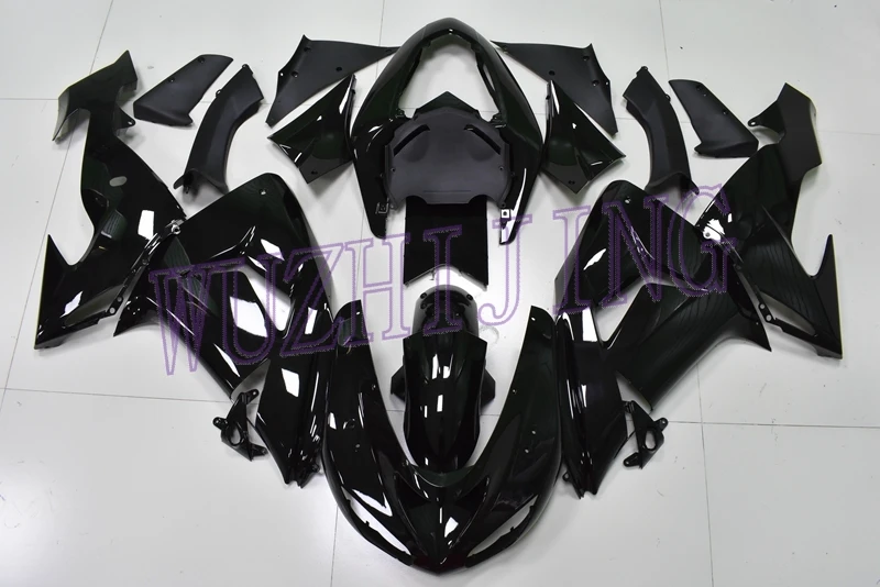 Body Kits ZX-10r 07 Plastic Fairings ZX10r 06 glossy Black 2006 - 2007 | Автомобили и мотоциклы