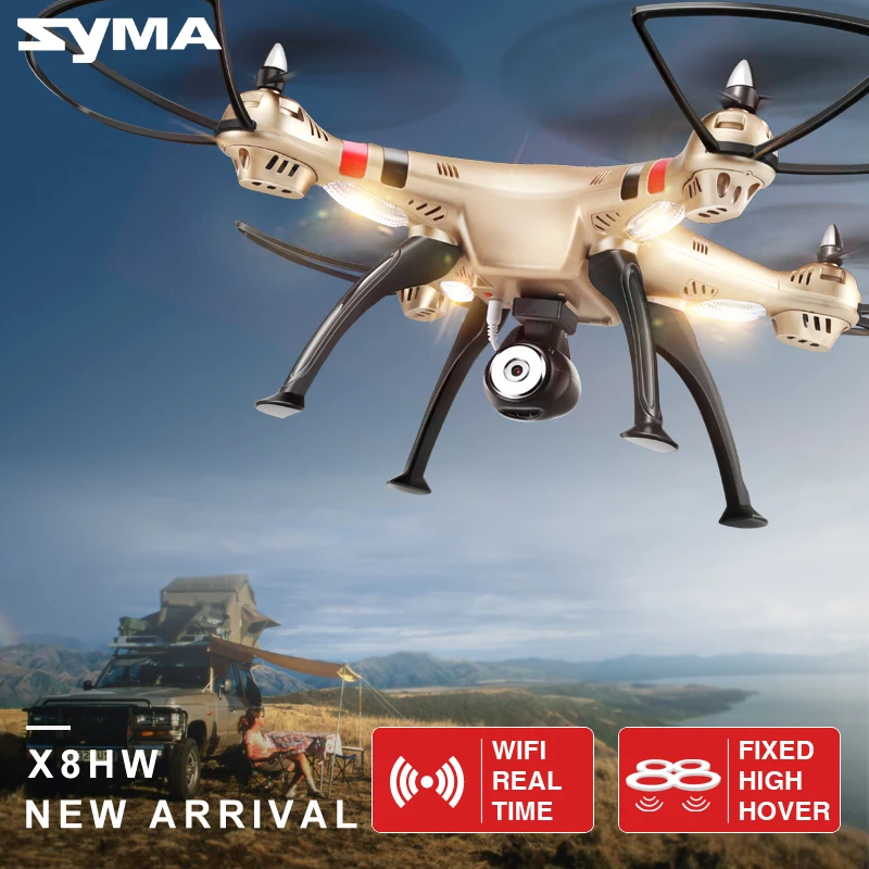 Квадрокоптер SYMA X8HW 6 осей 4 канала HD камера|syma radio controlled product|camera bag shoulder padsyma s032 |