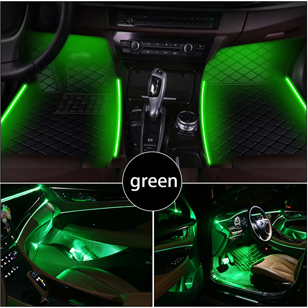 

For Benz ML Class 2008 2009 2010 2011 Car Floor Mats Led Interior Lights Kit Car Accessories