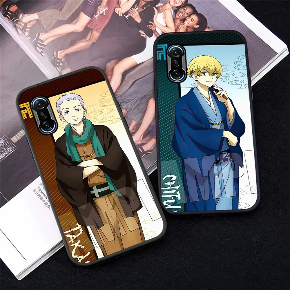

Tokyo Avengers Phone Case For Xiaomi POCO X3 Pro X3 NFC F3 Pro Funda Carcasa Soft TPU Cases Back Cover Shiba Hakkai Japan Anime