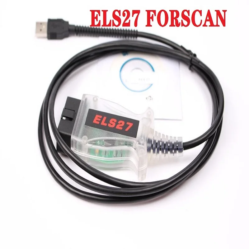 

Автомобильные диагностические кабели ELS27 OBD2 сканер автомобильный диагностический инструмент автомобильный кабель ELS 27 FTDI PIC24HJ128GP для Ford для...