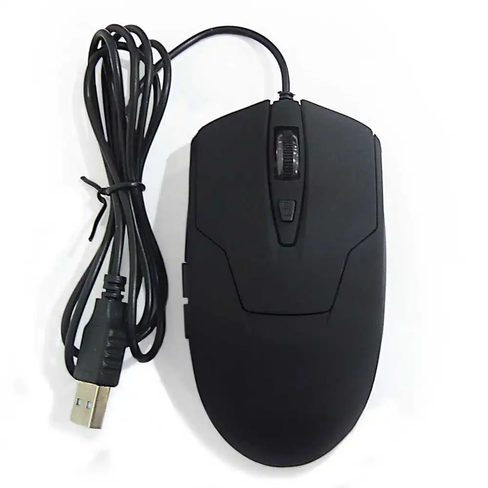 

OcioDual Mouse Gaming Usb wired lighting for PC MAC optical computer 2400 DPI black illuminated Cm