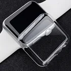 Прозрачный чехол для Apple Watch 40 44 мм, силиконовая фотография для iWatch Series 7 6 5 4 3 SE 38 40 41 42 44 45 мм, чехол