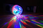 Диско-лампа E27, RGB, меняющая цвет, сценические лампы-Обесцвечивающие лампы, 3 Вт, прожектор KTV, неоновый проектор
