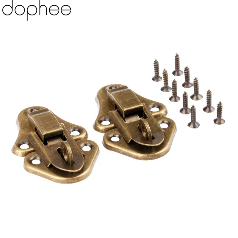 Dophee 2 шт. антикварная искусственная мебель шкатулка для ювелирных изделий