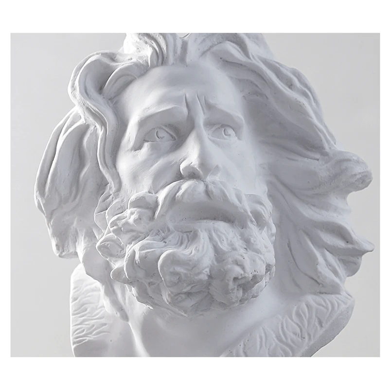 Nordic David головные портреты греческой фигурка мини гипсовый бюст статуя гипса