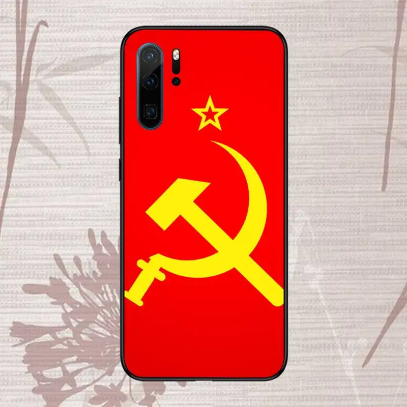 

Soviet Union USSR Flag Phone Case For Huawei P20 P30 P40 lite Pro P Smart 2019 Mate 10 20 Lite Pro Nova 5t