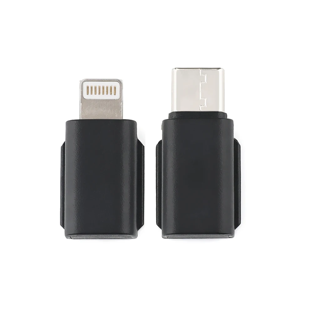 ABS простой в установке переходник для смартфона Разъем Черный IOS Тип C передача