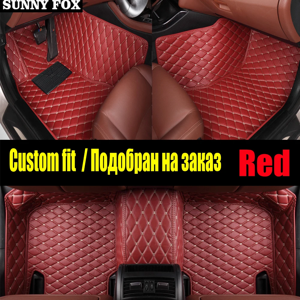 Sunny Fox автомобильные коврики для Kia Rio K2 Spectra Cerato Forte K5 Optima K3 KX3 Sportage kx5 Sorento 5D