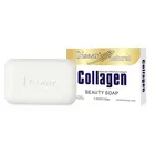 Отбеливание Коллагена анти-пятно Мыло 100g коллаген витамин отбеливание ярче уход за кожей увлажняющий отбеливающий для лица BodyCleaning
