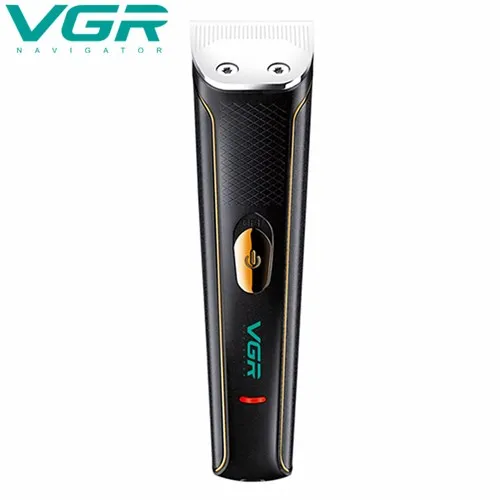 VGR электрическая машинка для стрижки волос перезаряжаемая бритва с низким