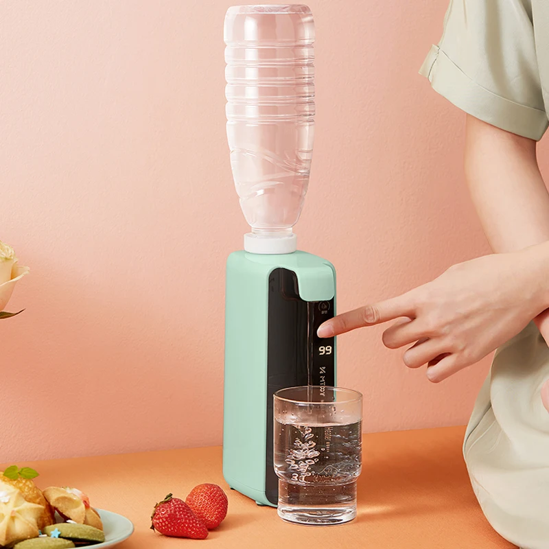 

1600W Instant Heating Water Dispenser Pump Smart 3s Fast Heat Dispensador Bucket Bottle Dispenser 7 Gear Adjust Temperature 220V