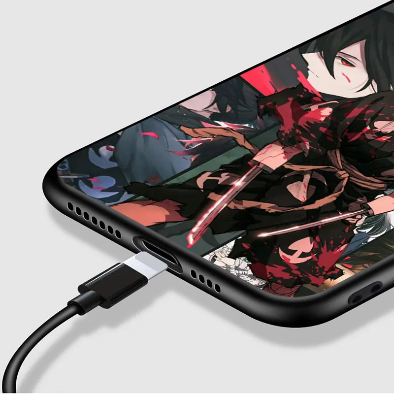 

Dororo Anime For iPhone 12 Pro Max Mini 11 Pro XS Max X XR 6S 6 7 8 Plus 5S Soft Black Phone Case