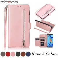 luxury zipper wallet flip leather case for huawei p40 p30 p20 mate 10 20 pro lite p30pro p40lite magnetic card phone bags cover