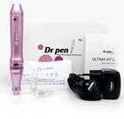 FDA dr Pen Ultima M7 с 2 иглами, микро-машинка для шитья, Дерма-ручка с микроиглами, терапевтические картриджи, иглы, инструмент для ухода за кожей