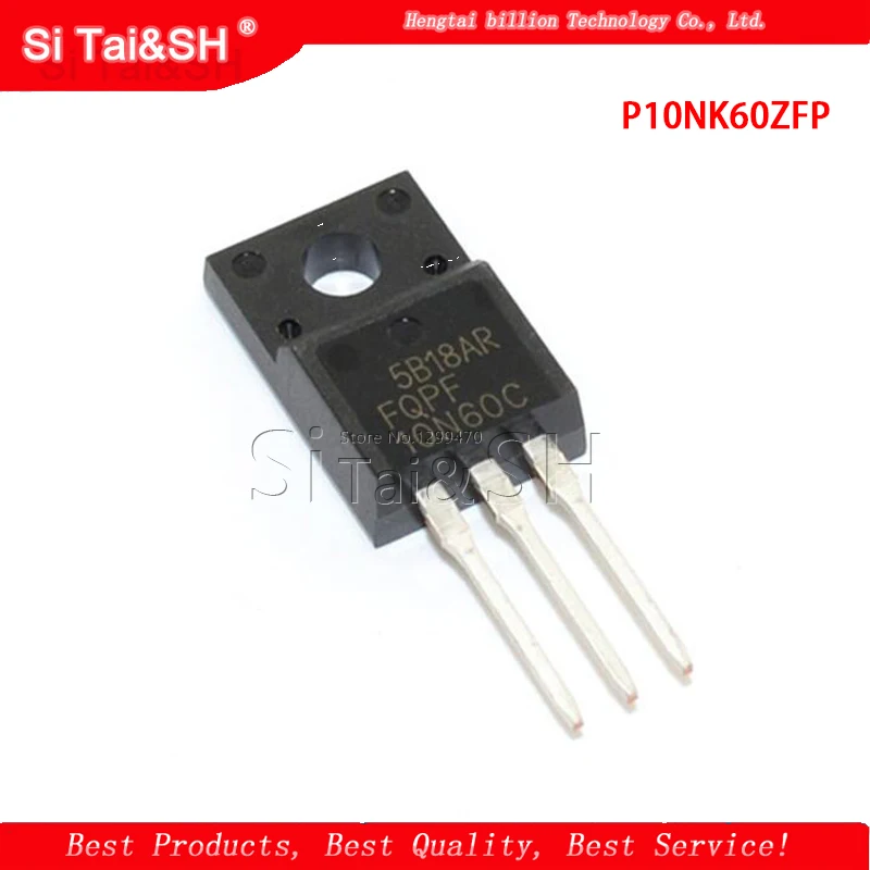 10шт P10NK60ZFP FQPF10N60C SSS10N60A 10N60 600V 9.5A TO-220F ЖК-Транзистор ВКЛ.